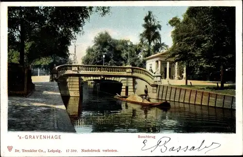 Ak's Gravenhage Den Haag Südholland, Boschbrug