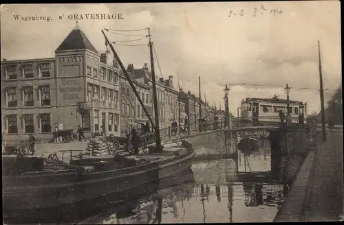 Ak's Gravenhage Den Haag Südholland, Wagenbrug