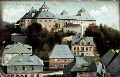 Ak Augustusburg im Erzgebirge, Schloss