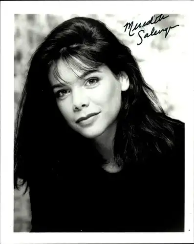 Ak Schauspielerin Meredith Salenger, Portrait, Autogramm