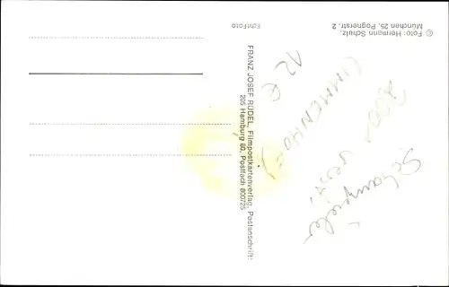 Ak Schauspieler Hartmut Reck, Portrait, Autogramm