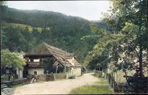 Ak Kärnten, Deutschpeter, Loiblstraße