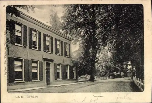 Ak Lunteren Ede Gelderland, Dorpstraat
