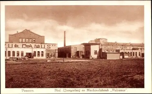 Ak Vaassen Epe Gelderland Niederlande, Ned. Ijzergieterij en Machinefabriek Vulcanus