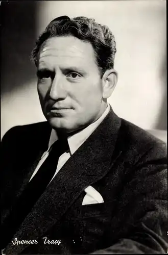 Ak Schauspieler Spencer Tracy, Portrait