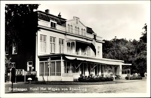 Ak Driebergen Utrecht Niederlande, Hotel Het Wapen van Rijsenburg