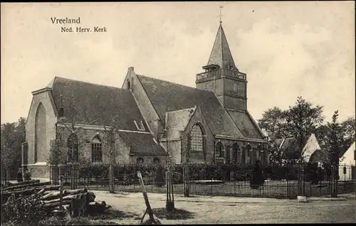 Ak Vreeland Utrecht, N. H. Kirche