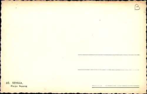 Ak Sevilla Andalusien, Plaza Nueva