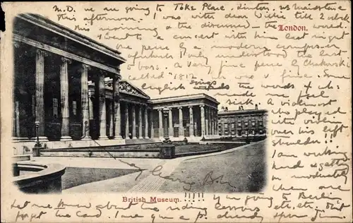 AK London City England, British Museum