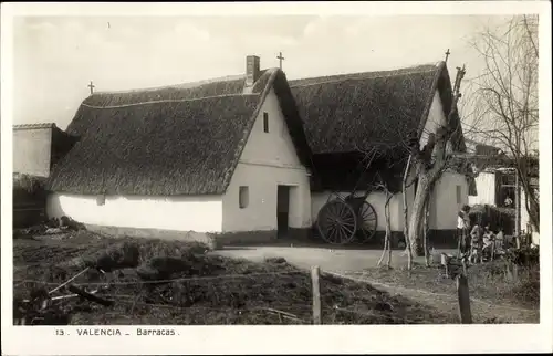 Ak Valencia Stadt Spanien, Barracas