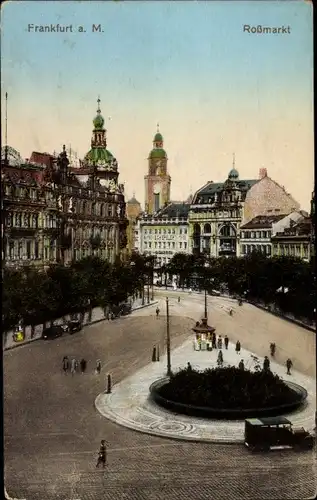 Ak Frankfurt am Main, Roßmarkt