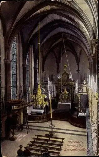 Ak Kevelaer am Niederrhein, Inneres der Kerzenkapelle, Altar