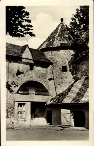 Ak Harzgerode am Harz, Schlosshof