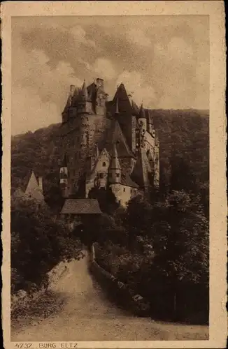 Ak Wierschem an der Mosel, Burg Eltz