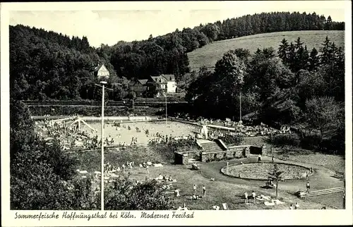 Ak Hoffnungsthal Rösrath im Rheinisch Bergischen Kreis, Freibad