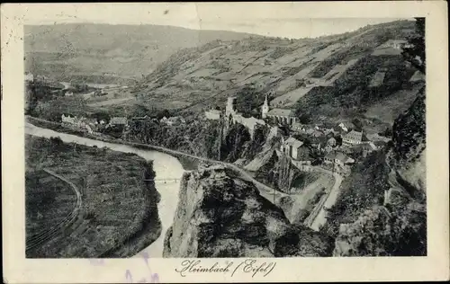 Ak Heimbach in der Eifel, Panorama