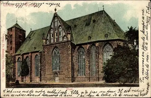 Ak Verden an der Aller, Dom