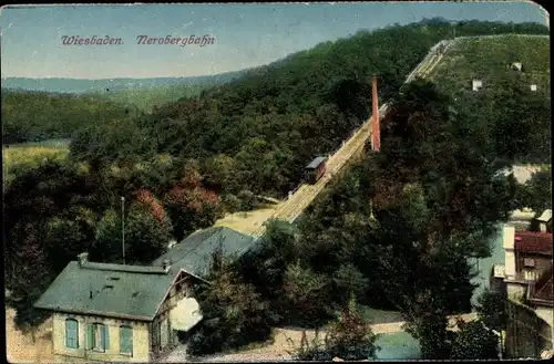 Ak Wiesbaden, Nerobergbahn