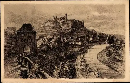 Ak Schwäbisch Hall in Württemberg, Komburg