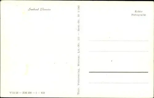 Ak Ostseebad Bansin Heringsdorf auf Usedom, Musikpavillon