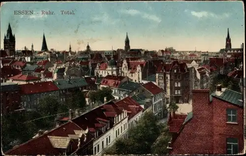 Ak Essen im Ruhrgebiet, Gesamtansicht
