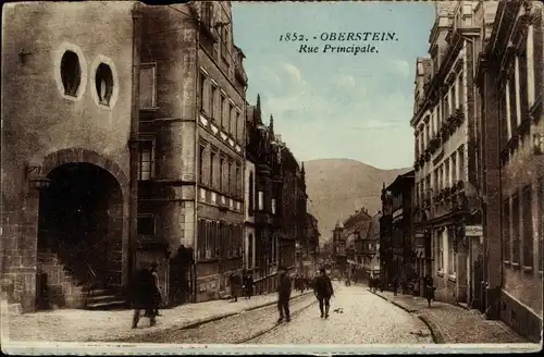 Ak Oberstein an der Nahe, Hauptstraße