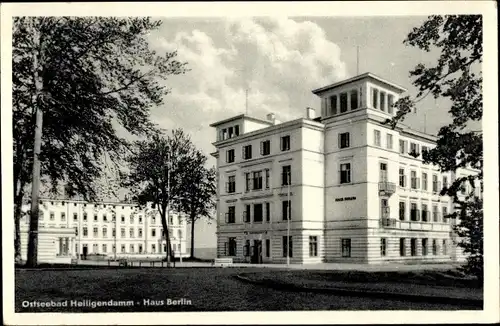 Ak Seebad Heiligendamm Bad Doberan, Haus Berlin