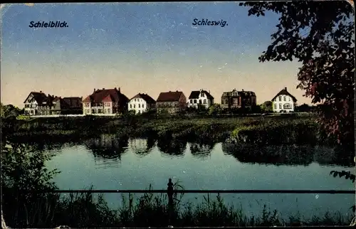 Ak Schleswig an der Schlei, Schleiblick