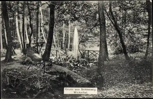 Ak Schleswig an der Schlei, Wickeltal