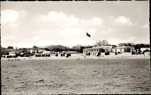 Ak Schönhagen Brodersby an der Ostsee, Haus Seestern, Pension, Campingplatz