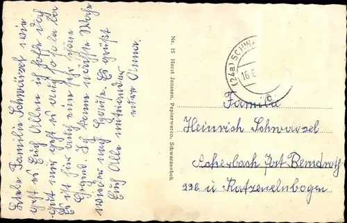 Ak Kollow in Lauenburg, Kurheim, Teich, Kurpark