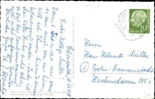 Ak Schönwalde am Bungsberg in Ostholstein, Ehrenmal, Kirche, Jugendherberge, Michstraße