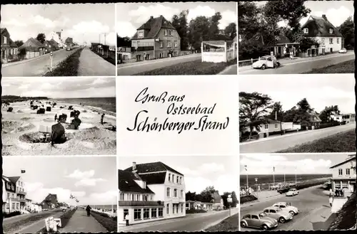 Ak Ostseebad Schönberger Strand Schönberg in Holstein, Teilansicht, Strand