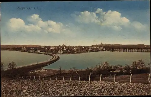 Ak Ratzeburg im Herzogtum Lauenburg, Panorana