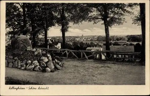 Ak Kellinghusen in Holstein, Totalansicht