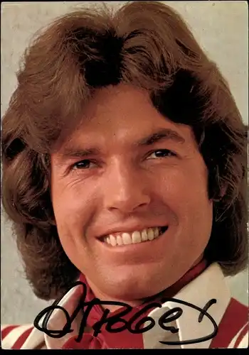 Ak Sänger Chris Roberts, Portrait, Autogramm