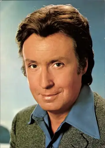 Ak Sänger Peter Alexander, Portrait