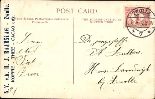 Passepartout Ak Gillingham Kent England, Jezreels-Tempel