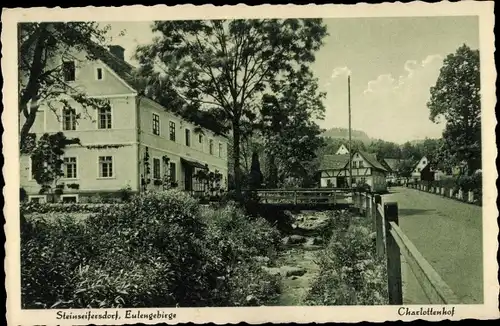 Ak Rościszów Steinseifersdorf Eulengebirge Schlesien, Charlottenhof