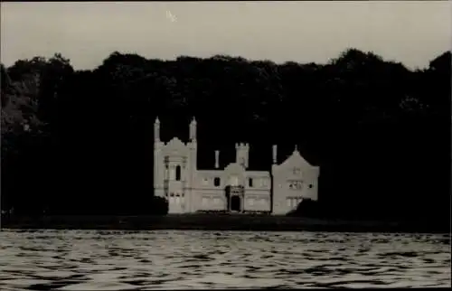 Foto Ak Babelsberg Potsdam in Brandenburg, Blick auf Schloss Babelsberg