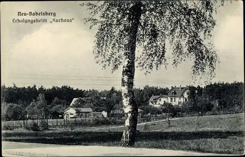 Ak Neu Babelsberg Potsdam in Brandenburg, Erholungsheim Kurhaus