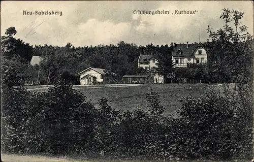 Ak Neu Babelsberg Potsdam in Brandenburg, Erholungsheim Kurhaus