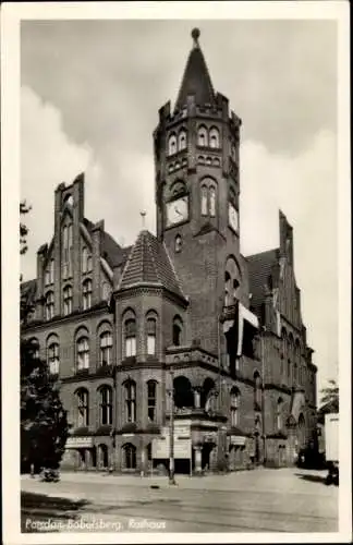 Ak Babelsberg Potsdam in Brandenburg, Rathaus