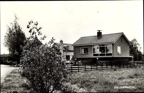 Ak Nieuwerbrug Südholland, Dorpsgezicht