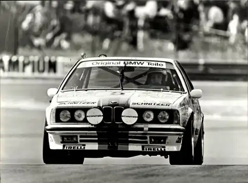 Foto Auto, BMW 635 CSi, Schnitzer Team, Siegerwagen 24 h Rennen von Spa 1985