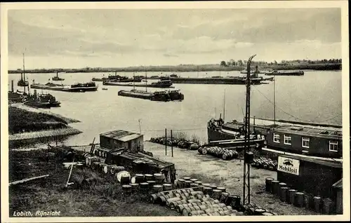 Ak Lobith Rijnwaarden Gelderland, Rijnzicht