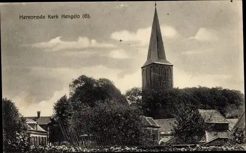 Ak Hengelo Gelderland, H. Kirche