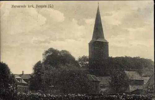 Ak Hengelo Gelderland, H. Kirche