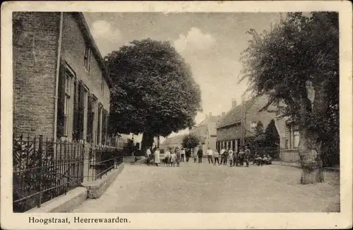 Ak Heerewaarden Heerewarden Gelderland, Hoogstraat