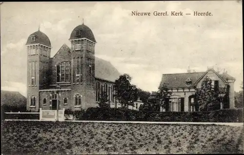 Ak Heerde Gelderland Niederlande, Nieuwe Geref. Kerk